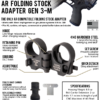 Law Tactical AR Folding Stock Adapter GEN 3 - Image 4
