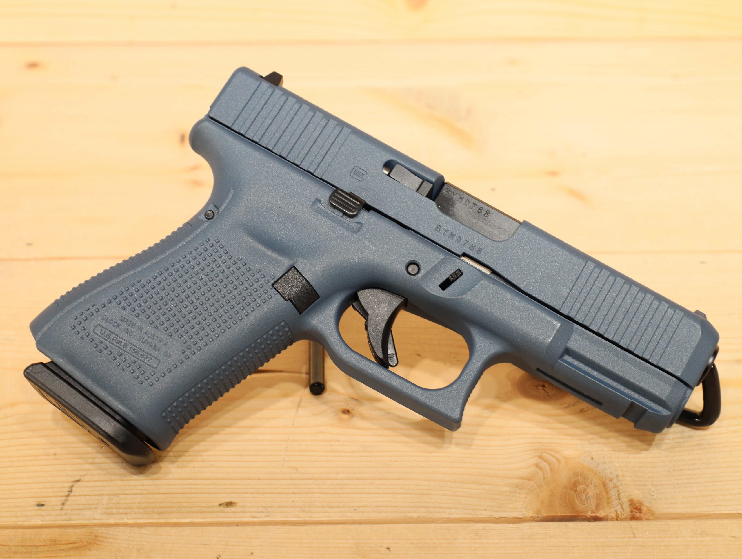 GLOCK 19 GEN 5 9MM PISTOL- BLUE TITANIUM SLIDE & LOWER - Watchdog Tactical