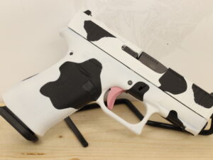 GLOCK 43X MOS Cow Print 9x19mm