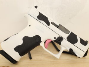 GLOCK 43X MOS Cow Print 9x19mm