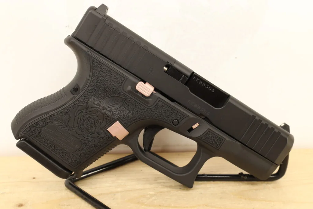GLOCK 26 Gen 5 MOS Black Rose 9x19mm - Adelbridge & Co. Gun Store